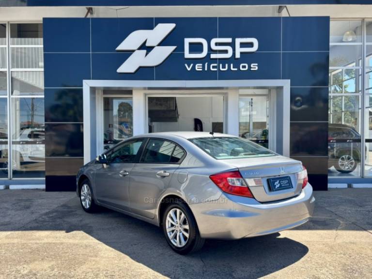 HONDA - CIVIC - 2012/2013 - Cinza - R$ 71.900,00