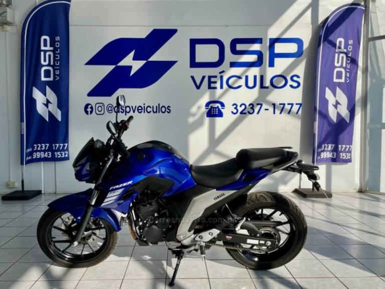 YAMAHA - FAZER - 2021/2022 - Azul - R$ 21.900,00